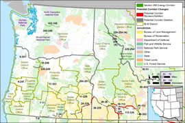 Map of Northwest Region